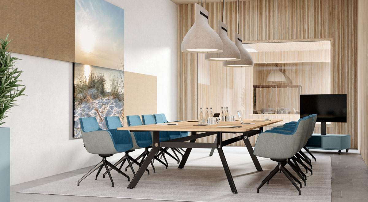 Konferenzräume einrichten